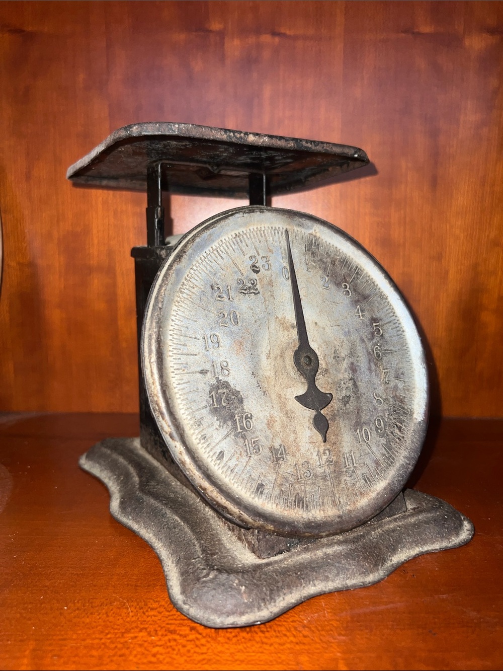 Antique 1906 Perfection Original Slanting Dial Scale